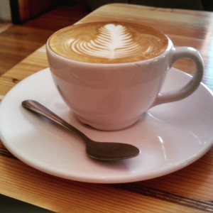 Latte art at Song Bird by CoffeeKen
