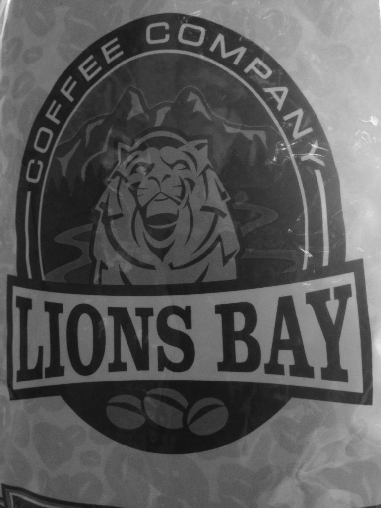 B/W of Lions Bay Coffee Company