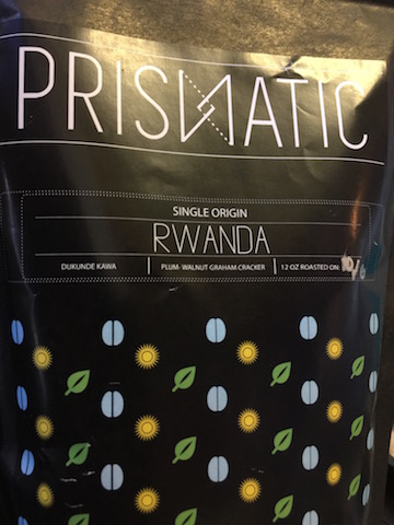 The colorful label of Prismatic