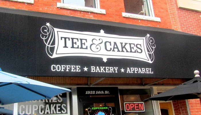 Tee and Cakes, where coffee, cake and T-shirts meet