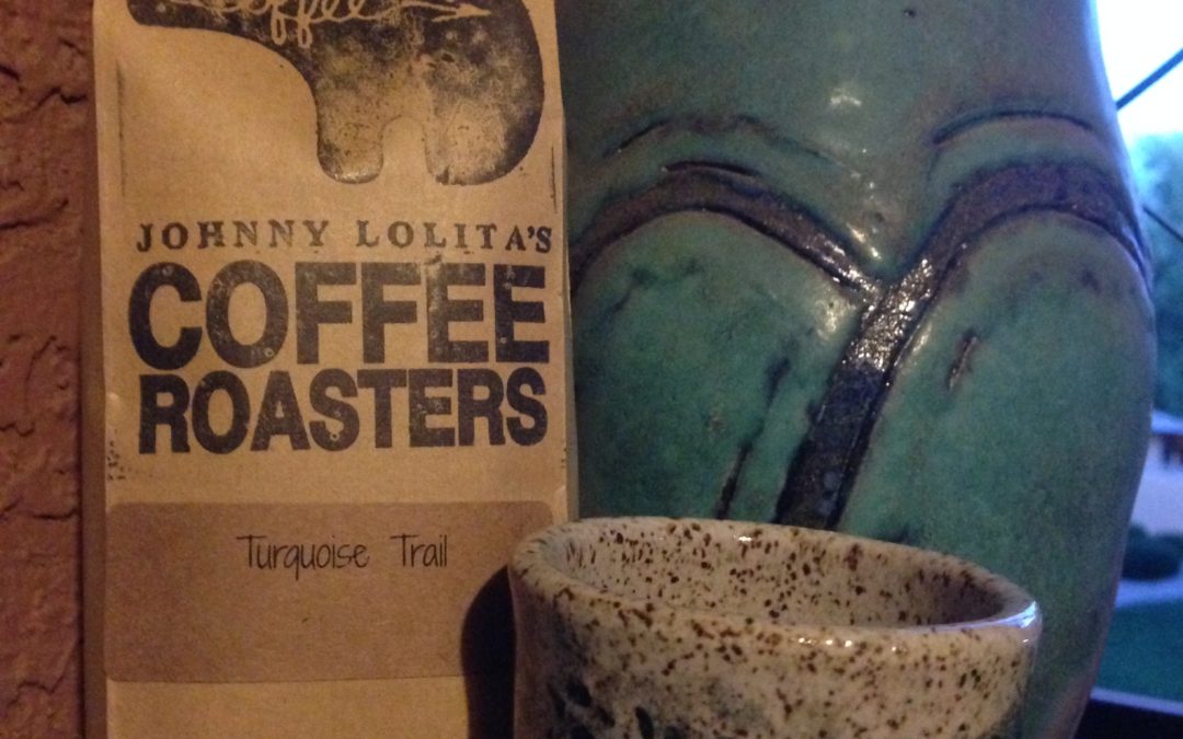 Turquoise Blend from Johnny Lolita’s Coffee