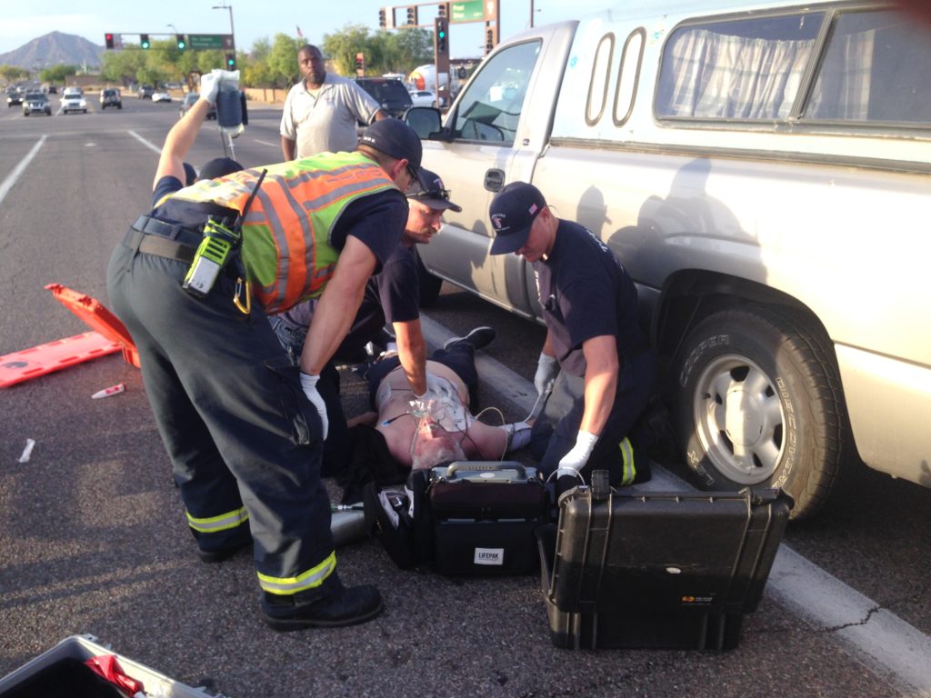 CoffeeKen Getting First Aid