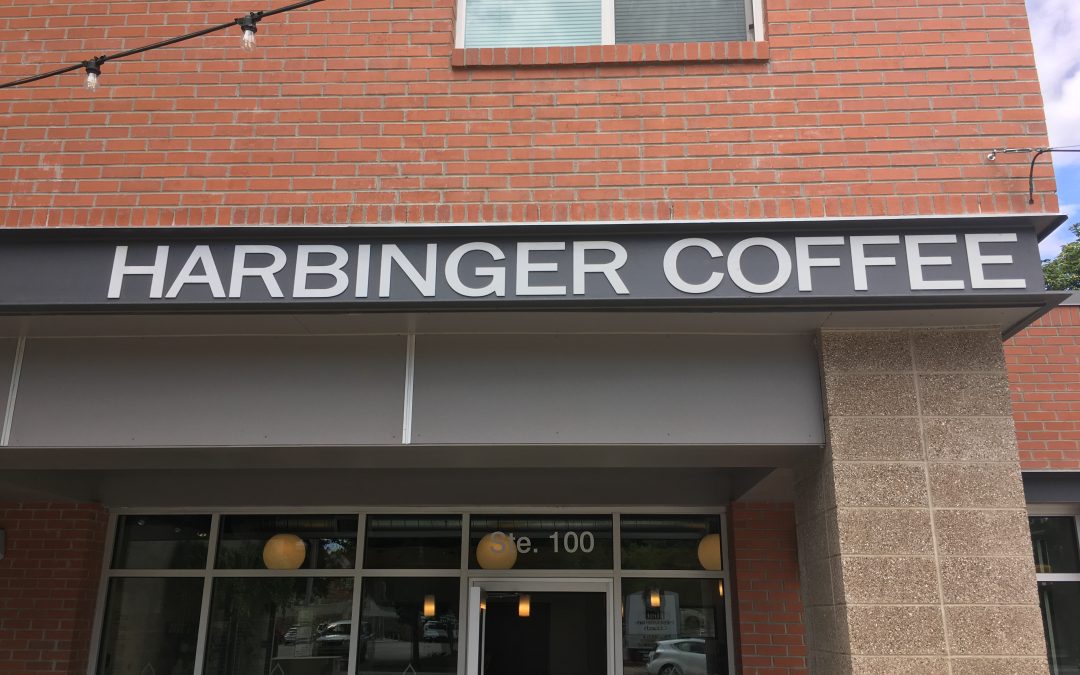 Harbinger, showing things to come for coffee.