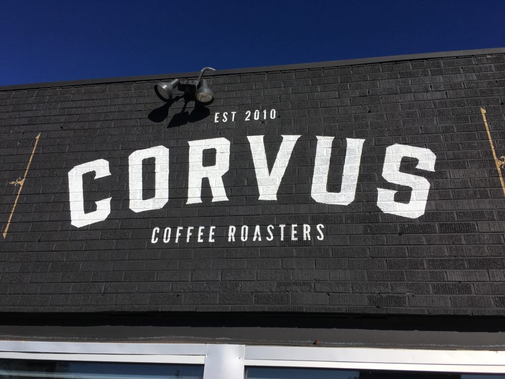Corvus Coffee Roasters Englewood’s flagship coffee spot. Coffee Ken