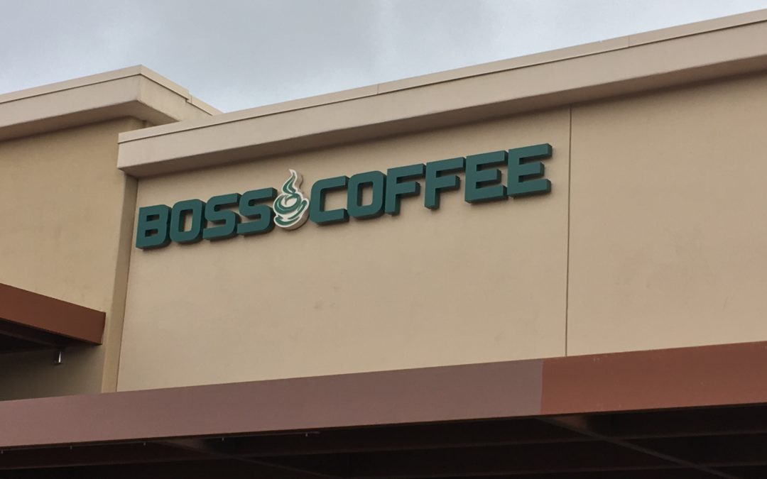 Boss Coffee showing North Scottsdale who the Boss is!